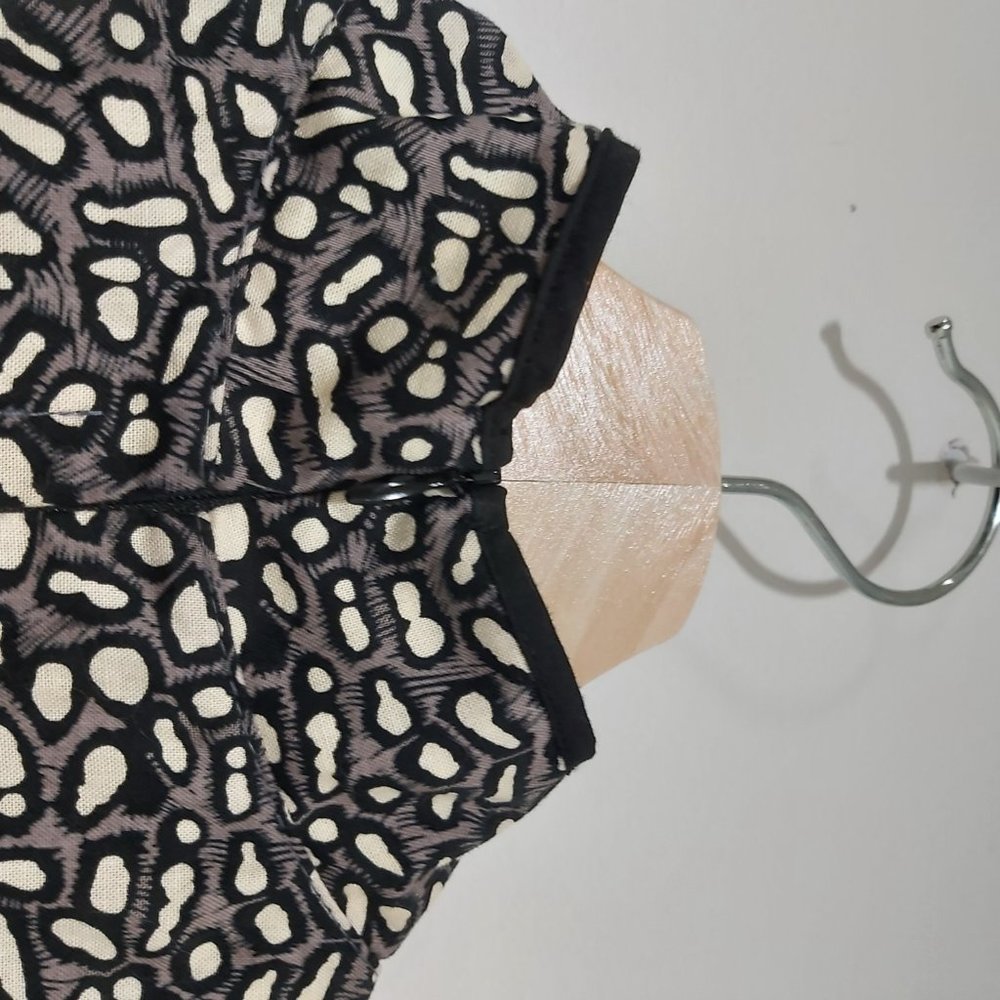 Leopard Pattern Qipao Dress - Picture 4 of 8